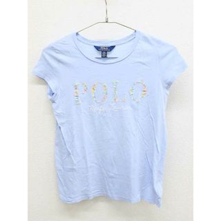 ラルフローレン(Ralph Lauren)の【夏物 新入荷!】＜ラルフローレン/Ralph Lauren＞150cm 半袖Tシャツ/半袖カットソー 水色【中古】子供服 キッズ kids ジュニア 女の子 夏 tops 224042(Tシャツ/カットソー)