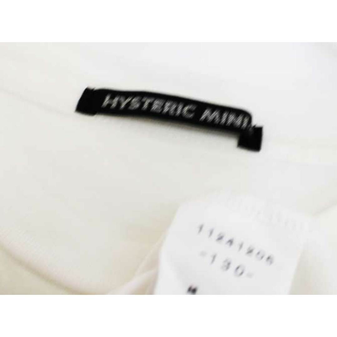 HYSTERIC MINI(ヒステリックミニ)の【夏物 新入荷!】[ヒステリックミニ/HYSTERIC MINI]130cm 半袖Tシャツ/半袖カットソー 白×蛍光黄色【中古】子供服 キッズ kids 男の子 女の子 夏 tops 324042 キッズ/ベビー/マタニティのキッズ服女の子用(90cm~)(Tシャツ/カットソー)の商品写真