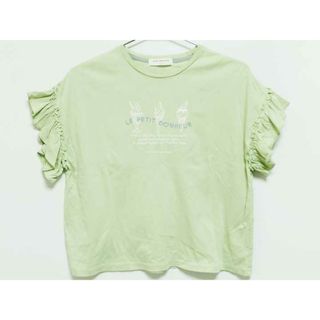 ポンポネット(pom ponette)の【夏物 新入荷!】‡ポンポネット/pom ponette‡150cm 半袖Tシャツ/半袖カットソー グリーン '22年製【中古】子供服 キッズ kids ジュニア 女の子 夏 tops 914042(Tシャツ/カットソー)