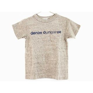 デニムダンガリー(DENIM DUNGAREE)の【夏物 新入荷!】[デニムダンガリー/DENIM DUNGAREE/D＆D]130cm 半袖Tシャツ/半袖カットソー グレー【中古】子供服 キッズ kids 男の子 女の子 夏 tops 324042(Tシャツ/カットソー)