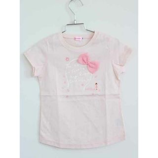 ミキハウス(mikihouse)の【夏物 新入荷!】新品 未使用品†ミキハウス/mikihouse†110cm 半袖Tシャツ/半袖カットソー ピンク 子供服 キッズ kids 女の子 夏 tops 914042(Tシャツ/カットソー)