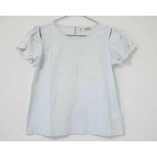 ポンポネット(pom ponette)の【夏物 新入荷!】〓ポンポネット/pom ponette〓150cm 半袖Tシャツ/半袖カットソー 水色 袖2way【中古】 子供服 キッズ kids ジュニア 女の子  夏 tops 914042(Tシャツ/カットソー)