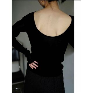 リトルスージー(little $uzie)のlittlesuzie / 2way velvet tulle tops(Tシャツ(長袖/七分))