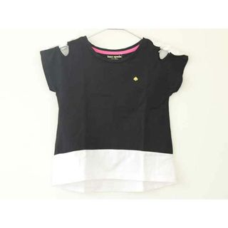 kate spade new york - 【夏物 新入荷!】†ケイトスペードニューヨーク/kate spade new york †120cm 半袖Tシャツ/半袖カットソー 白×黒【中古】子供服 キッズ kids  女の子 夏 tops 914042