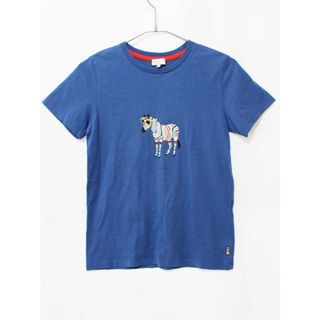 【夏物 新入荷!】[ポールスミス/Paul Smith]140cm 半袖Tシャツ/半袖カットソー 紺【中古】子供服 キッズ kids ジュニア 男の子 夏 tops 914042