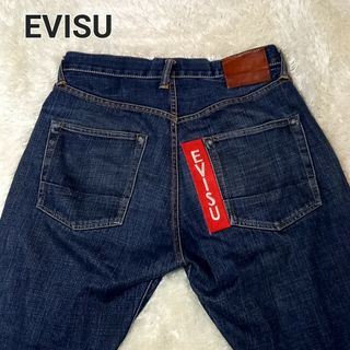 エビス(EVISU)の希少‼️エヴィス　EVISU 　ジーンズ 　ビッグダグラス　赤　セルビッチ(デニム/ジーンズ)