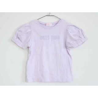 メゾピアノ(mezzo piano)の【夏物 新入荷!】†メゾピアノ/mezzo piano†110cm 半袖Tシャツ/半袖カットソー 紫【中古】子供服 キッズ kids 女の子 夏 tops 914042(Tシャツ/カットソー)