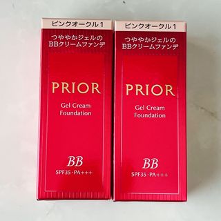 プリオール(PRIOR)のプリオール  美つや BBジェルクリーム n ピンクオークル1(ファンデーション)