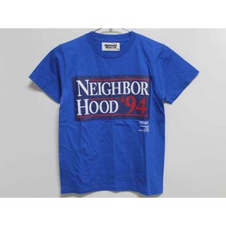 【夏物 新入荷!】‡ネイバーフッド/NEIGHBORHOOD‡150cm 半袖Tシャツ/半袖カットソー ブルー【中古】子供服 キッズ kids ジュニア 男の子 夏 tops 324042