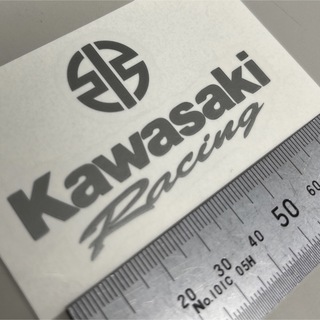 カワサキレーシング ステッカー Kawasaki Racingリバーマーク(ステッカー)