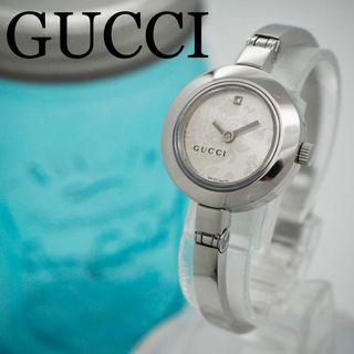 グッチ(Gucci)の620【美品】GUCCI グッチ時計　レディース腕時計　バングル　花　フローラ(腕時計)