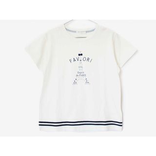 pom ponette - 【夏物 新入荷!】[ポンポネット/pom ponette]165cm 半袖カットソー/半袖Tシャツ 白【中古】子供服 キッズ kids ジュニア 女の子 夏 tops 914042