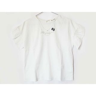 ポンポネット(pom ponette)の【夏物 新入荷!】[ポンポネット/pom ponette]150cm 半袖カットソー/半袖Tシャツ 白【中古】子供服 キッズ kids ジュニア 女の子 夏 tops 914042(シャツ/カットソー)