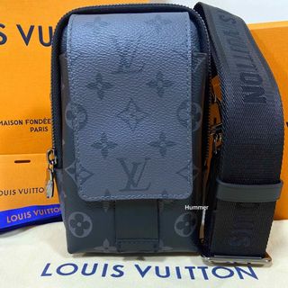 ルイヴィトン(LOUIS VUITTON)の国内正規品 極美品 ルイヴィトン ダブル・フォンポーチ モノグラム 付属品(ショルダーバッグ)