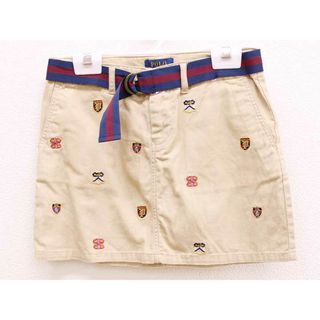 ラルフローレン(Ralph Lauren)の【夏物 新入荷!】＜ラルフローレン/Ralph Lauren＞140cm スカート ベージュ ベルト付【中古】子供服 キッズ kids ジュニア 女の子 春夏 bottoms 224042(スカート)