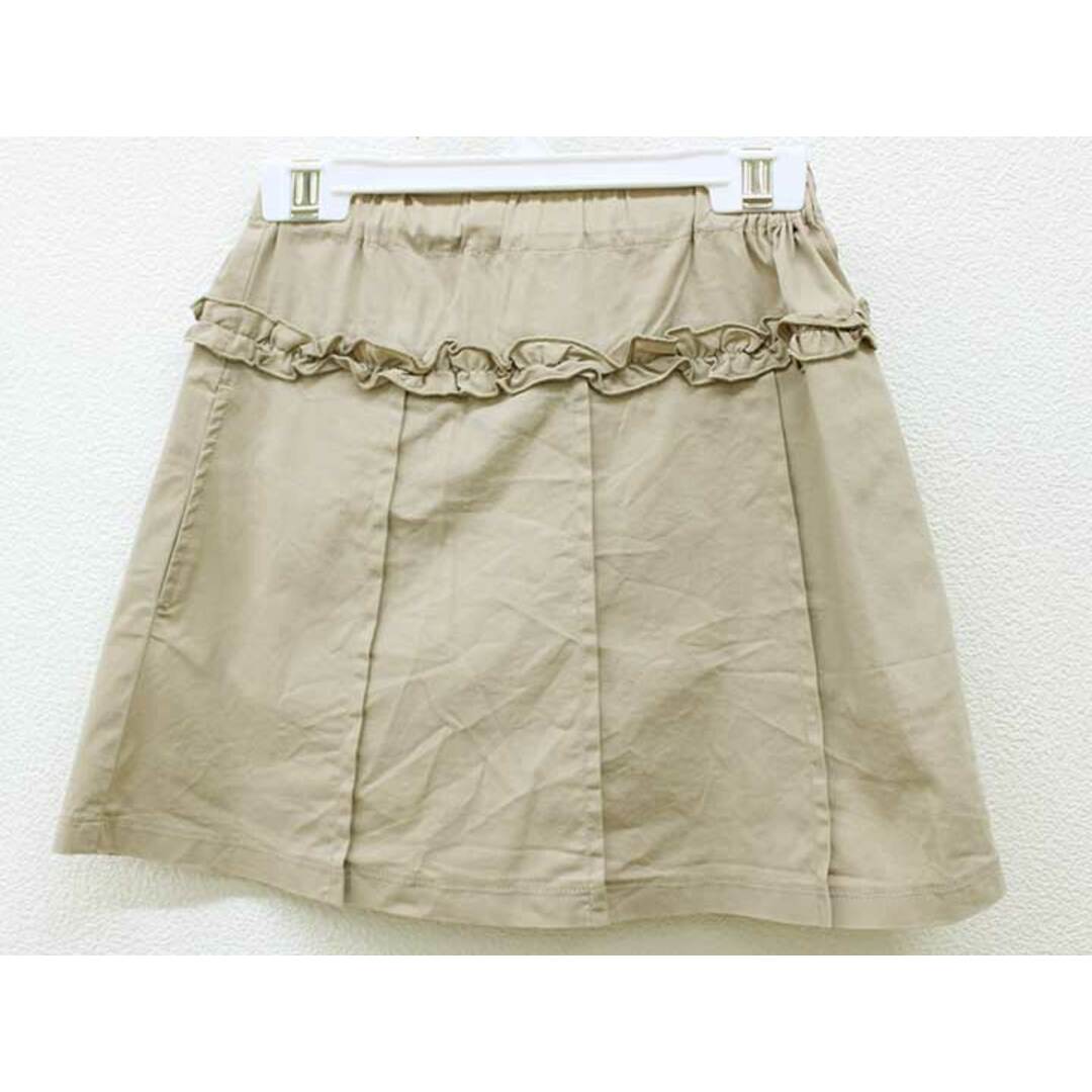 hakka kids(ハッカキッズ)の【夏物 新入荷!】＜ハッカキッズ/HAKKA kids＞120cm スカート ベージュ【中古】子供服 キッズ kids 女の子 春夏 bottoms 814042 キッズ/ベビー/マタニティのキッズ服女の子用(90cm~)(スカート)の商品写真