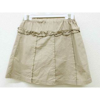 ハッカキッズ(hakka kids)の【夏物 新入荷!】＜ハッカキッズ/HAKKA kids＞120cm スカート ベージュ【中古】子供服 キッズ kids 女の子 春夏 bottoms 814042(スカート)