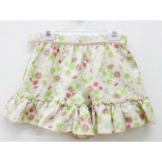 トッカバンビーニ(TOCCA BAMBINI)の【夏物 新入荷!】＜トッカ/TOCCA BAMBINI＞120cm キュロットスカート/キュロットパンツ/ショートパンツ ベージュ×ピンク【中古】子供服 キッズ kids 女の子 春夏 bottoms 814042(その他)