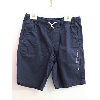 TOMMY HILFIGER - 【春夏物 新入荷!】▼トミーヒルフィガー/TOMMY HILFIGER▼152cm ショートパンツ/ハーフパンツ/半ズボン/短パン 紺×白 【中古】 子供 キッズ kids ジュニア 男の子 春夏 bottoms 914042