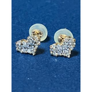 K18ダイヤハートピアス(ピアス)