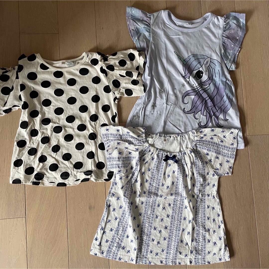 120 まとめ売り キッズ/ベビー/マタニティのキッズ服女の子用(90cm~)(Tシャツ/カットソー)の商品写真