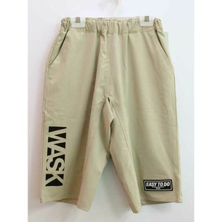 ワスク(WASK)の【春夏物 新入荷!】新品 未使用品▼ワスク/WASK▼150cm ショートパンツ/ハーフパンツ/半ズボン/短パン  ベージュ×黒  子供 キッズ kids ジュニア 男の子 春夏 bottoms 914042(パンツ/スパッツ)