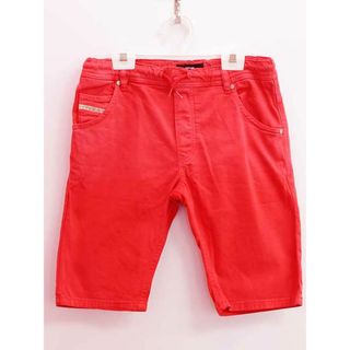 【春夏物 新入荷!】▼ディーゼルキッズ/DIESEL kids▼150cm(12) ショートパンツ/ハーフパンツ/半ズボン/短パン  赤 【中古】 子供 キッズ kids ジュニア 男の子 春夏 bottoms 914042