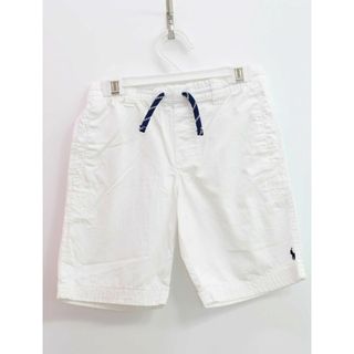 ラルフローレン(Ralph Lauren)の【春夏物 新入荷!】『ラルフローレン/Ralph Lauren』120cm ショートパンツ/ハーフパンツ/半ズボン/短パン 白  【中古】子供服 キッズ kids  男の子 春夏 bottoms 124042(パンツ/スパッツ)