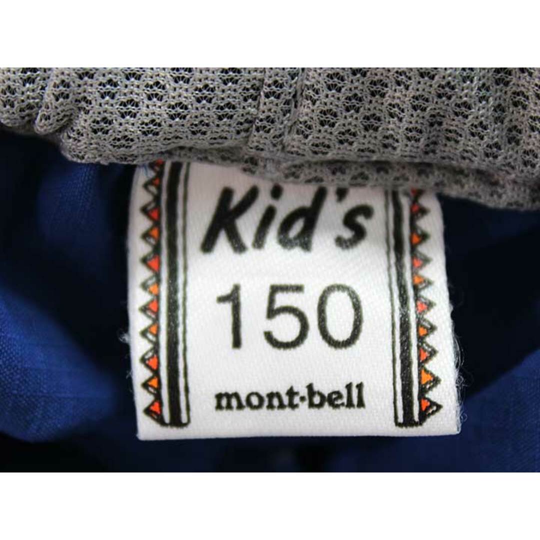 mont bell(モンベル)の【春夏物 新入荷!】▼モンベル/monbell▼150cm O.D.ショーツ/ショートパンツ/ハーフパンツ/半ズボン/短パン 青×紺×白 撥水【中古】 子供 キッズ kids ジュニア 男の子 春夏 bottoms 914042 キッズ/ベビー/マタニティのキッズ服女の子用(90cm~)(パンツ/スパッツ)の商品写真