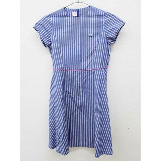 ファミリア(familiar)の【夏物 新入荷!】＜ファミリア/familiar＞150cm 半袖ワンピース 青×白【中古】子供服 キッズ kids ジュニア 女の子 夏 onepi 814042(ワンピース)