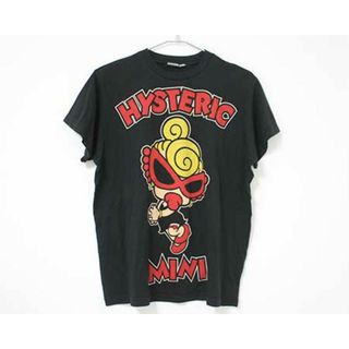 【夏物 新入荷!】〓ヒステリックミニ/HYSTERIC MINI〓120cm 半袖Tシャツ/半袖カットソー 黒 【中古】 子供服 キッズ kids  女の子  夏 tops 324042