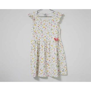 PETIT BATEAU - 【夏物 新入荷!】〓プチバトー/PETIT BATEAU〓128cm(8ans) ノースリーブワンピース ピンク×白×黄  【中古】 子供服 キッズ kids 女の子  夏 onepi 324042