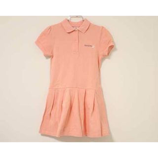 プチバトー(PETIT BATEAU)の【夏物 新入荷!】〓プチバトー/PETIT BATEAU〓128cm(8ans) 半袖ワンピース ピンク  【中古】 子供服 キッズ kids 女の子  夏 onepi 324042(ワンピース)