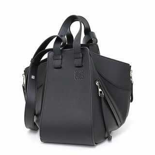 LOEWE - ロエベ LOEWE ハンモックバッグ スモール クラシックカーフ ブラック 3WAY ハンドバッグ アナグラム【中古】