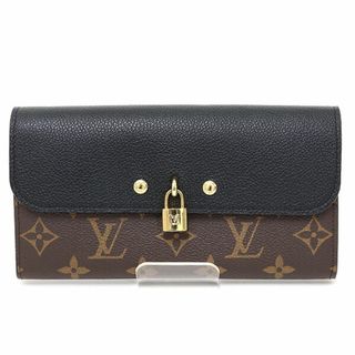 ルイヴィトン(LOUIS VUITTON)のルイヴィトン ポルト・フォイユ・ヴィーナス モノグラム ノワール M61835 ブラウン ブラック 長財布 未使用品(財布)