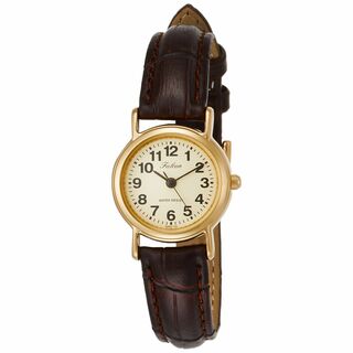 [シチズン Q&Q] 腕時計 アナログ 防水 革ベルト QA63-103 レディ(腕時計)