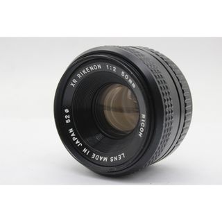 【返品保証】 【和製ズミクロン】リコー Ricoh XR RIKENON 50mm F2 レンズ  s9752(レンズ(単焦点))