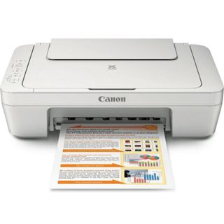 キヤノン(Canon)の☆新品☆キャノン プリンター スキャナー&コピー機 有線オールインワンカラー(PC周辺機器)