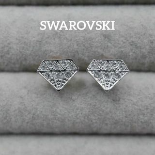 SWAROVSKI - 【匿名配送】 SWAROVSKI スワロフスキー ピアス シルバー シンプル