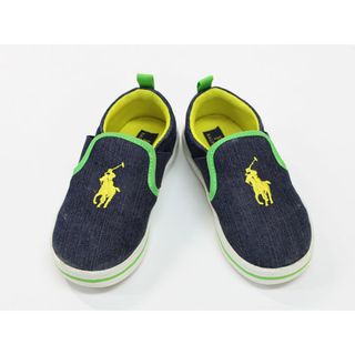 ラルフローレン(Ralph Lauren)の【新入荷!】『ラルフローレン/Ralph Lauren』16.3cm スリッポン/シューズ/靴 インディゴ【中古】子供 キッズ kids  男の子 春夏秋冬 shoes 914042(スリッポン)