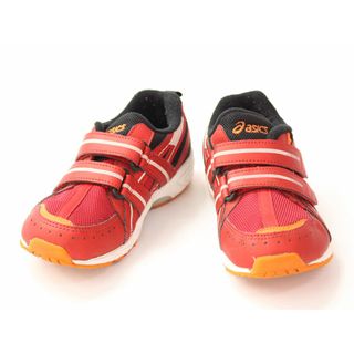 アシックス(asics)の【新入荷!】▲アシックス/asics▲19.5cm スニーカー/スポーツシューズ/運動靴 赤【中古】子供 キッズ kids 男の子 春夏秋冬 shoes 124042(スニーカー)