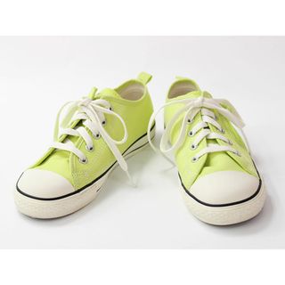 コンバース(CONVERSE)の【新入荷!】▲コンバース/CONVERSE▲21cm スニーカー/スポーツシューズ/運動靴 ライムグリーン オールスター【中古】子供 キッズ kids 男の子 女の子 春夏秋冬 shoes 024042(スニーカー)