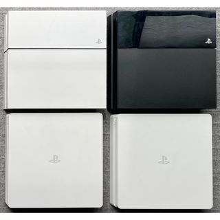 プレイステーション4(PlayStation4)の訳ありジャンク PS4 本体のみ 4台(家庭用ゲーム機本体)