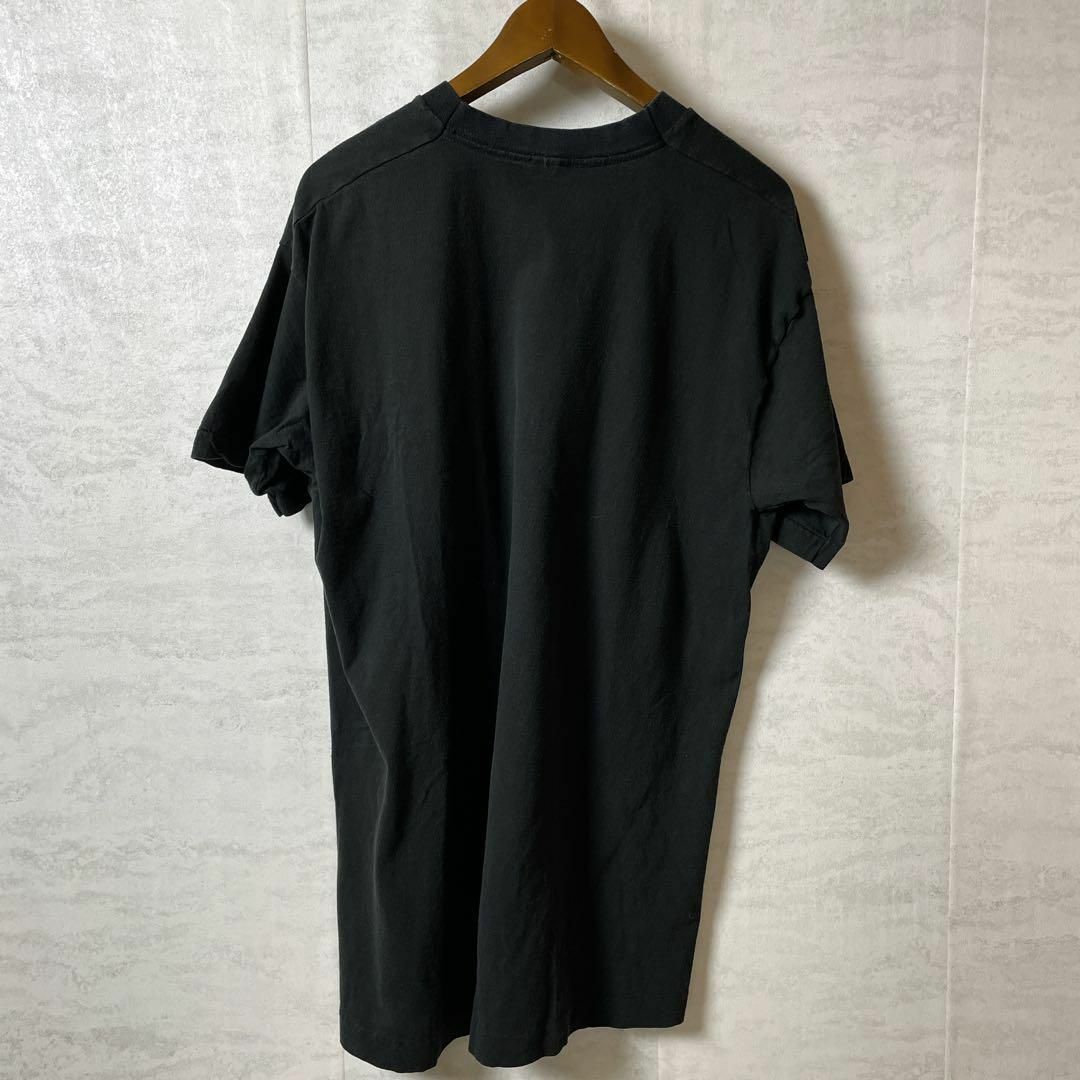 ビンテージ90Ｓ　シングルステッチ　ハワイ大学　カレッジロゴ　黒ブラックＴシャツ メンズのトップス(Tシャツ/カットソー(半袖/袖なし))の商品写真