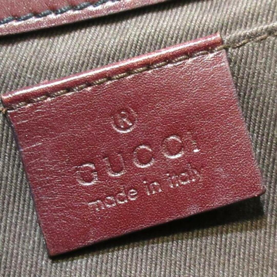 Gucci(グッチ)のGUCCI(グッチ) ハンドバッグ GG柄,ホースビット 119186 ベージュ×ダークブラウン ジャガード×レザー レディースのバッグ(ハンドバッグ)の商品写真