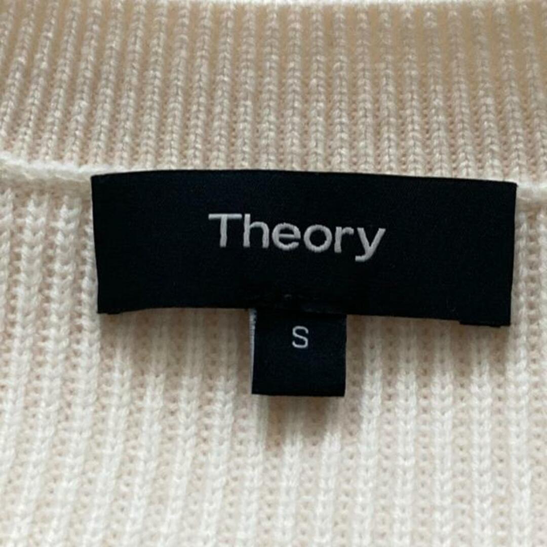 theory(セオリー)のtheory(セオリー) 長袖セーター サイズS レディース - アイボリー クルーネック レディースのトップス(ニット/セーター)の商品写真