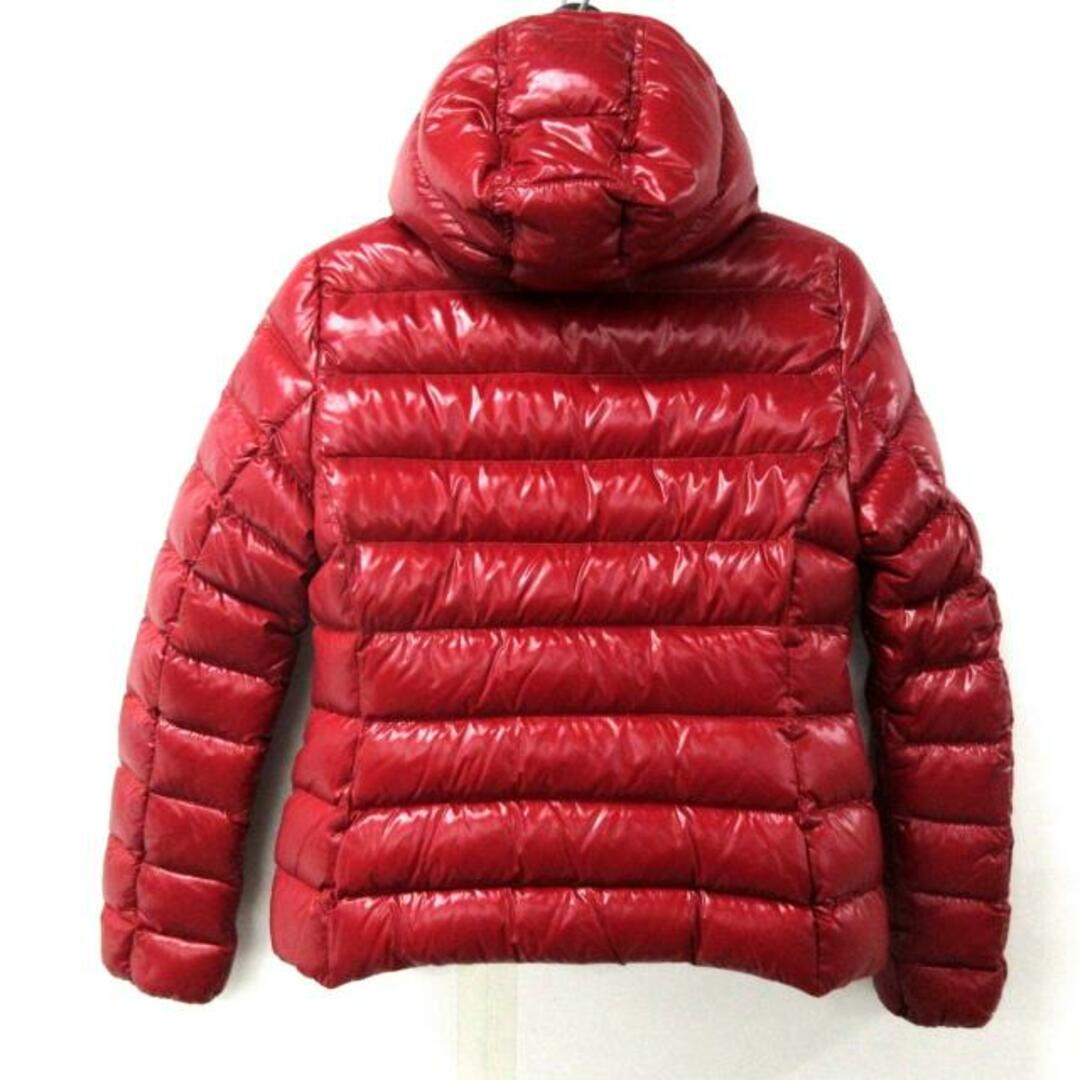 MONCLER(モンクレール)のMONCLER(モンクレール) ダウンジャケット サイズ0 XS レディース PLANE(プレーン) レッド 長袖/冬 レディースのジャケット/アウター(ダウンジャケット)の商品写真