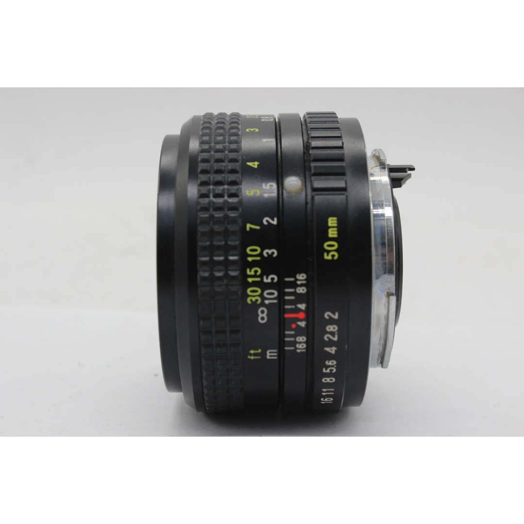 【返品保証】 【和製ズミクロン】リコー Ricoh XR RIKENON 50mm F2 レンズ  s9765 スマホ/家電/カメラのカメラ(レンズ(単焦点))の商品写真