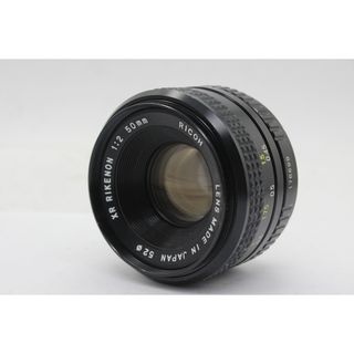 【返品保証】 【和製ズミクロン】リコー Ricoh XR RIKENON 50mm F2 レンズ  s9765(レンズ(単焦点))