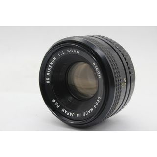 【返品保証】 【和製ズミクロン】リコー Ricoh XR RIKENON 50mm F2 レンズ  s9766(レンズ(単焦点))